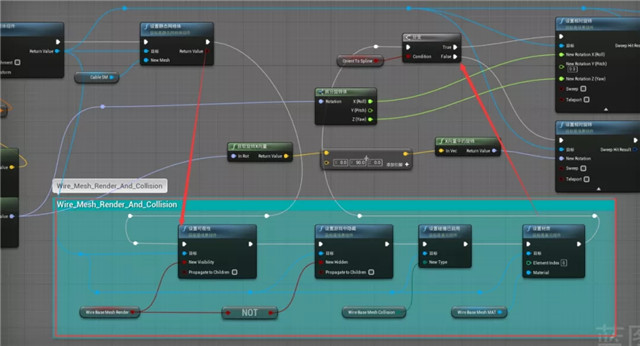 UE4蓝图样条制作电线杆案例教程