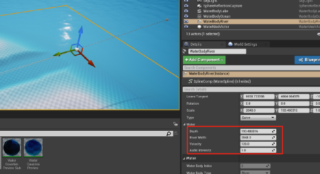 Unreal超级水体系统介绍