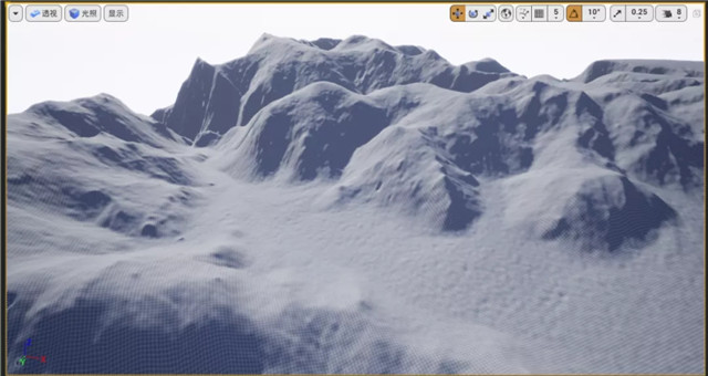 UE4中使用真实世界地形的制作案例